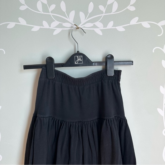 Vintage I.B. Diffusion Black Highwaist Circle Skirt Size M - Picture 2 of 5